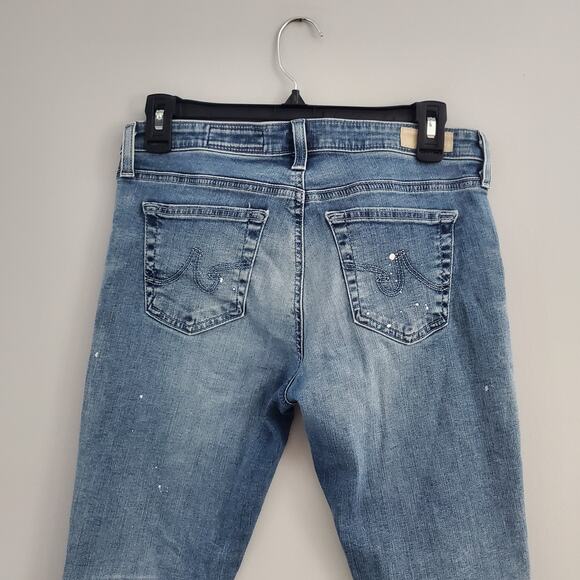 AG Adriano Goldschmied The Legging Super Skinny Ankle Jeans Size 29R - Picture 4 of 9